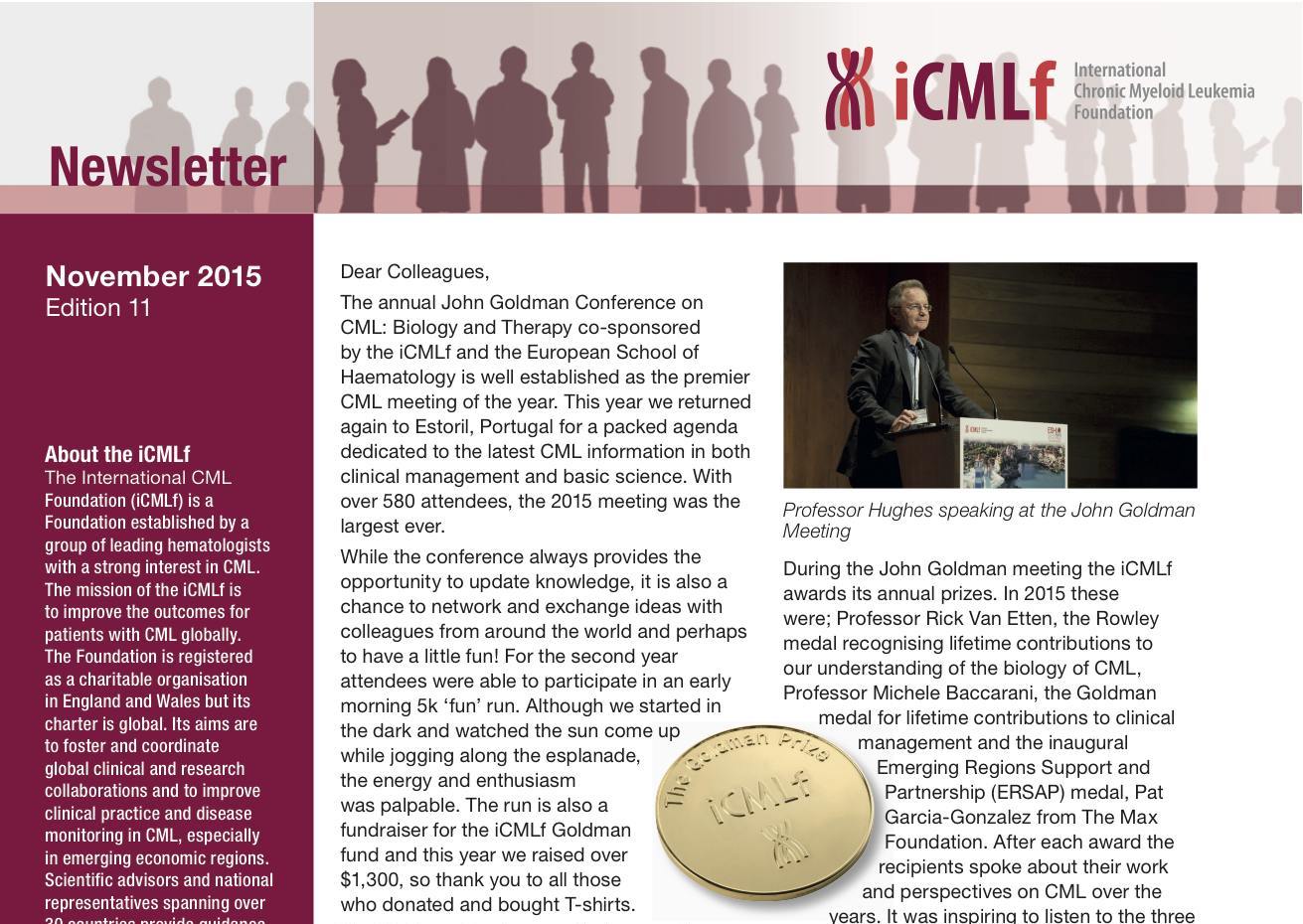 Cover iCMLf Newsletter Nov 2015 Kopie