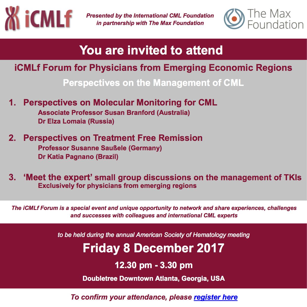 iCMLf Forum invitation full cover