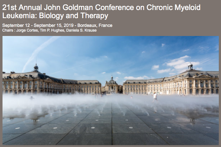 John Goldman Conference on CML 2019