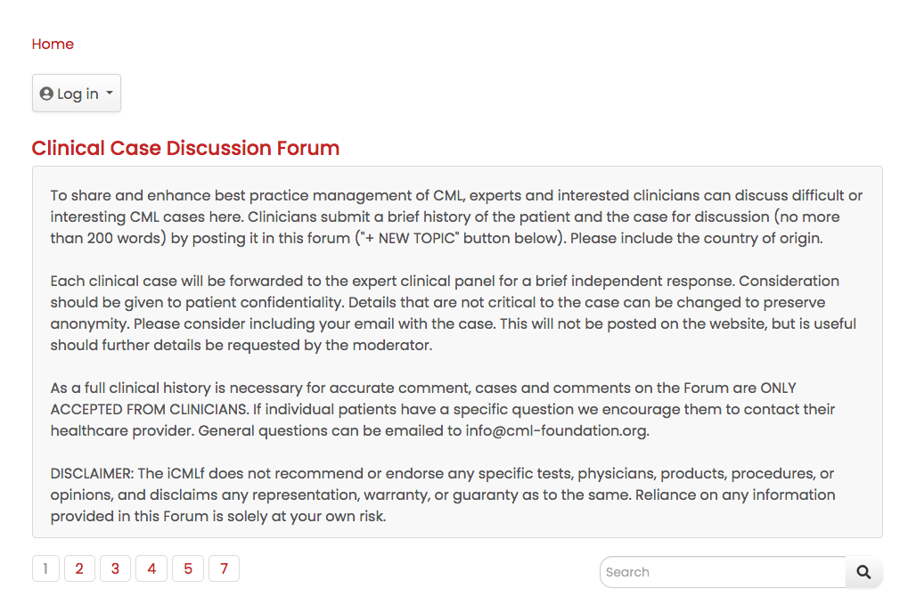 Screenshot Case Forum