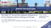 ESH-iCMLf 27th Annual John Goldman Conference on CML:  Biology and Therapy – A first look at the program